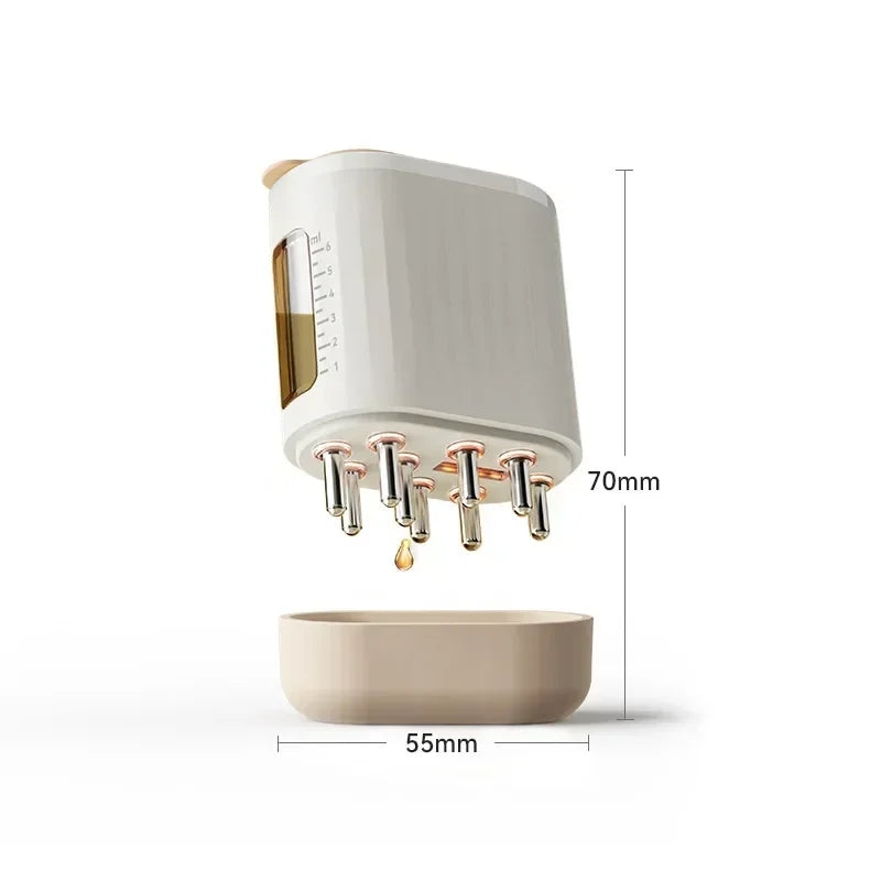 Microcurrent Head Liquid Oil Massager