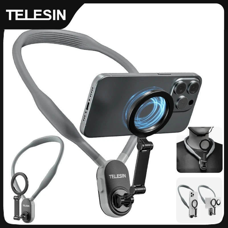 Telesin Magnetic Neck  Quick Release Hold for Iphone