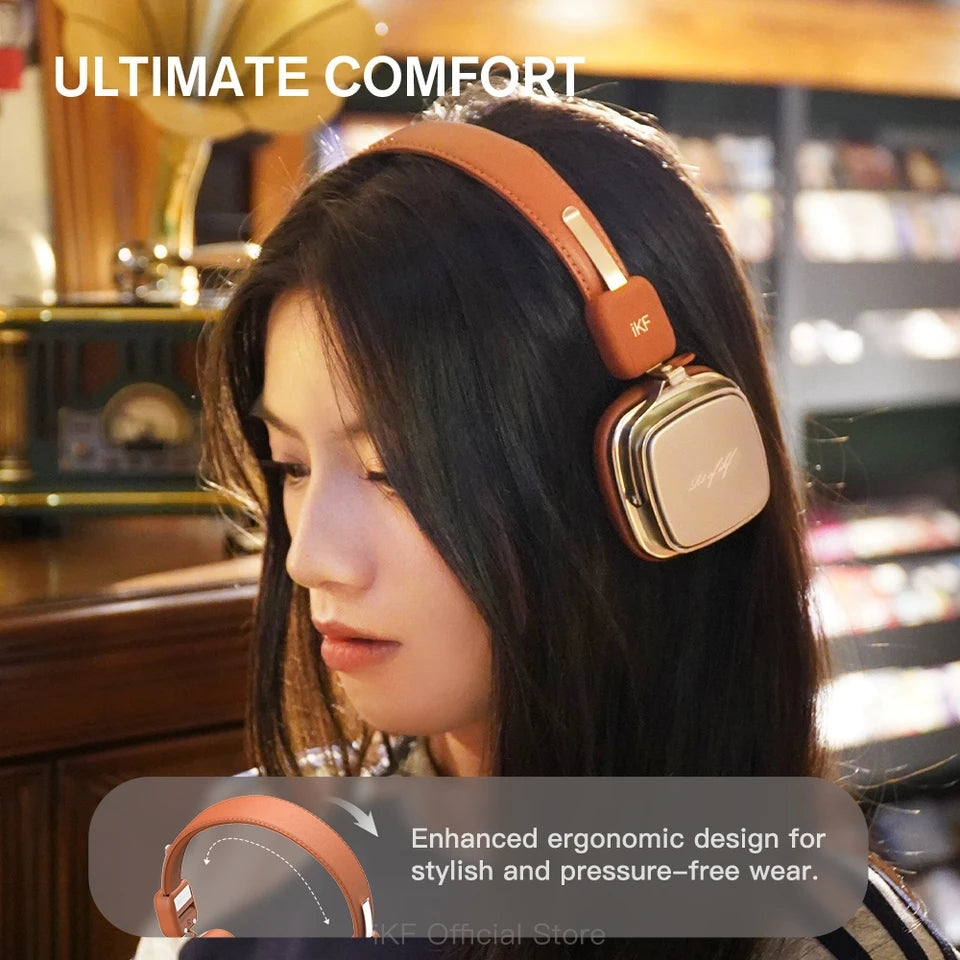 iKF R2 Wireless Retro Headphones