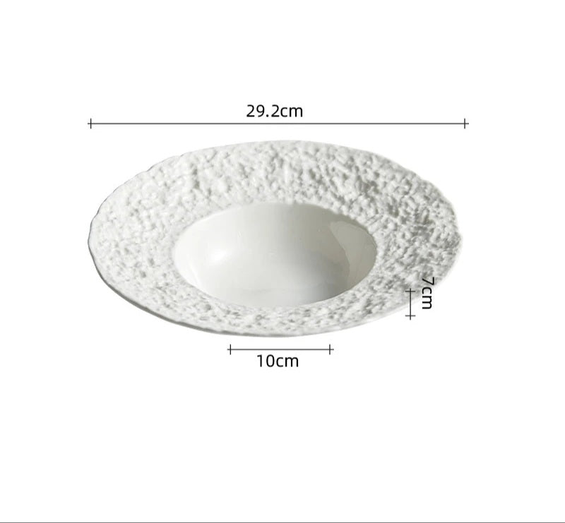 Molecular Cuisine Ceramic Dinner Plates