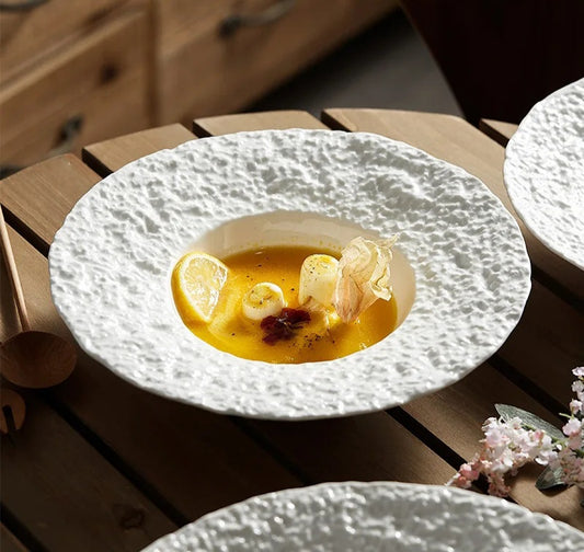 Molecular Cuisine Ceramic Dinner Plates