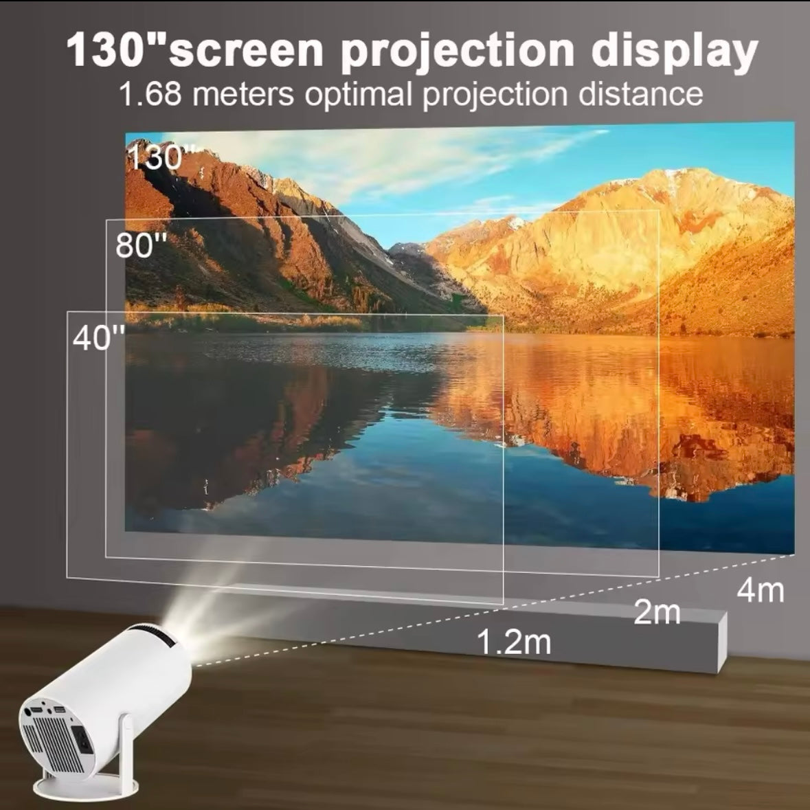 Home Cinema Smart Projector