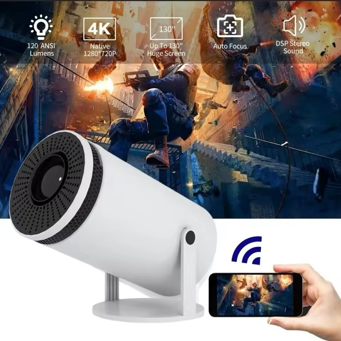 Home Cinema Smart Projector