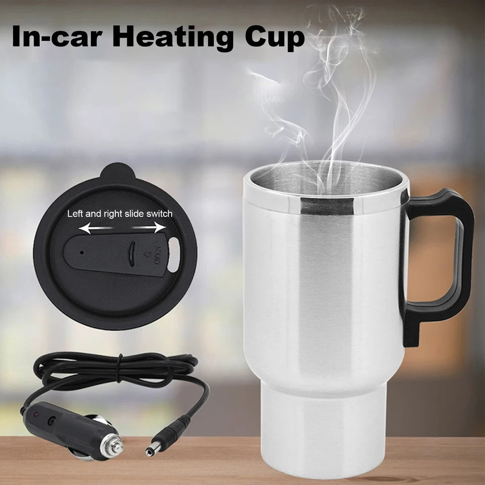 Stainless Steel Car Electric Kettle