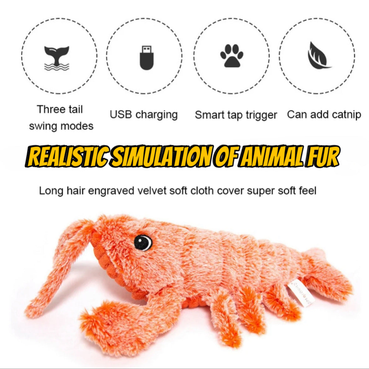 Fluffy Electric Lobster