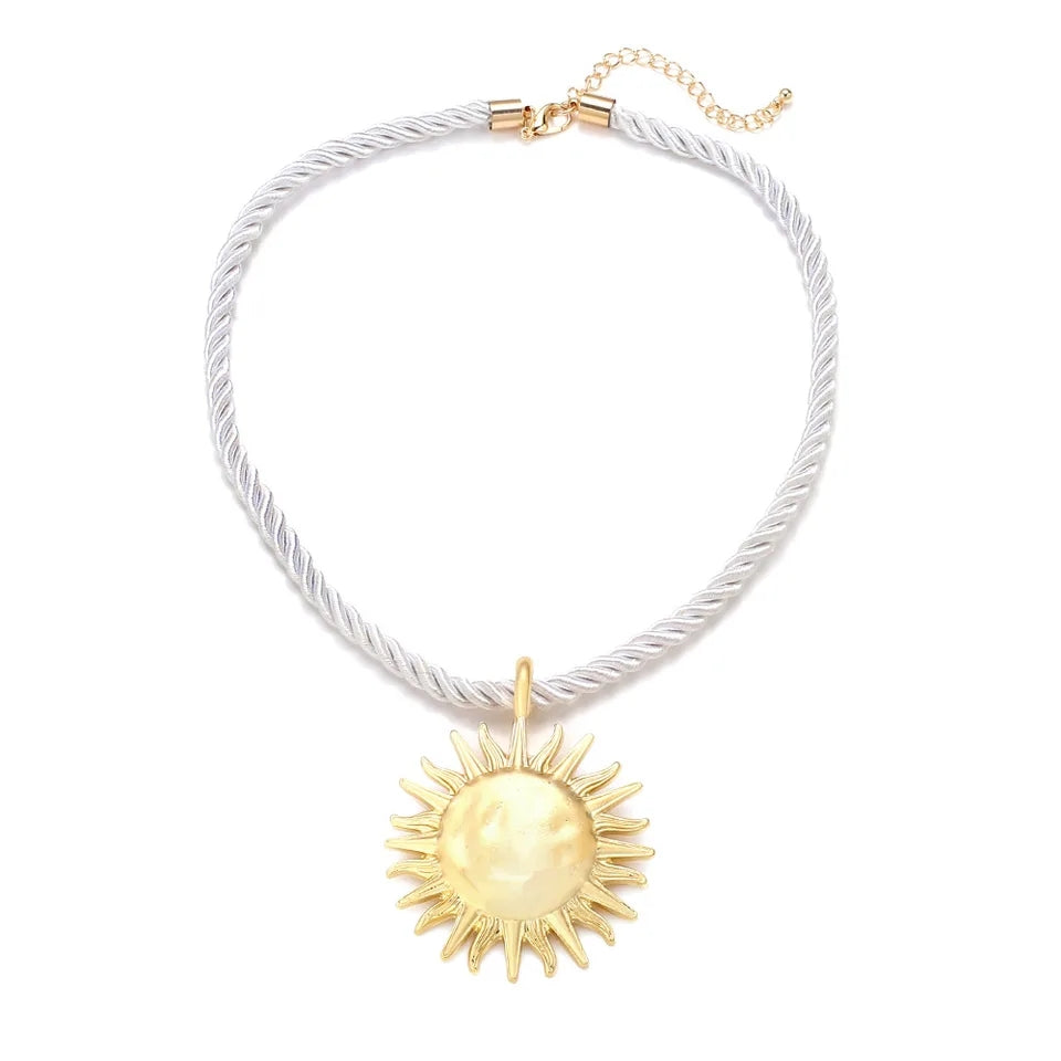 Sun necklace