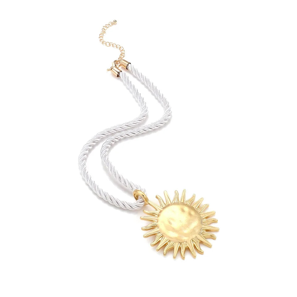 Sun necklace