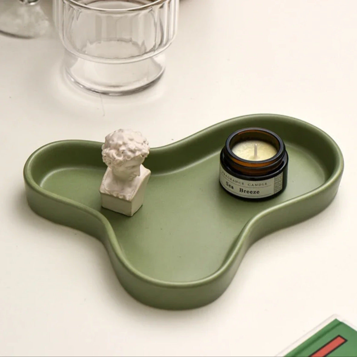 Nordic Irregular Ceramic Tray