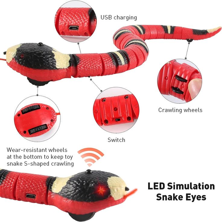 Smart Sensing Snake Toy