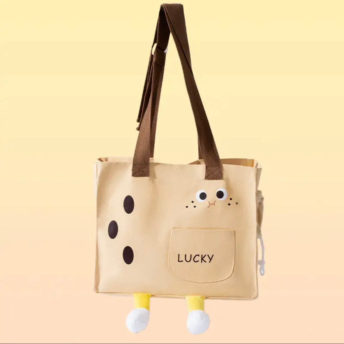 Pet Canvas Shoulder Bag