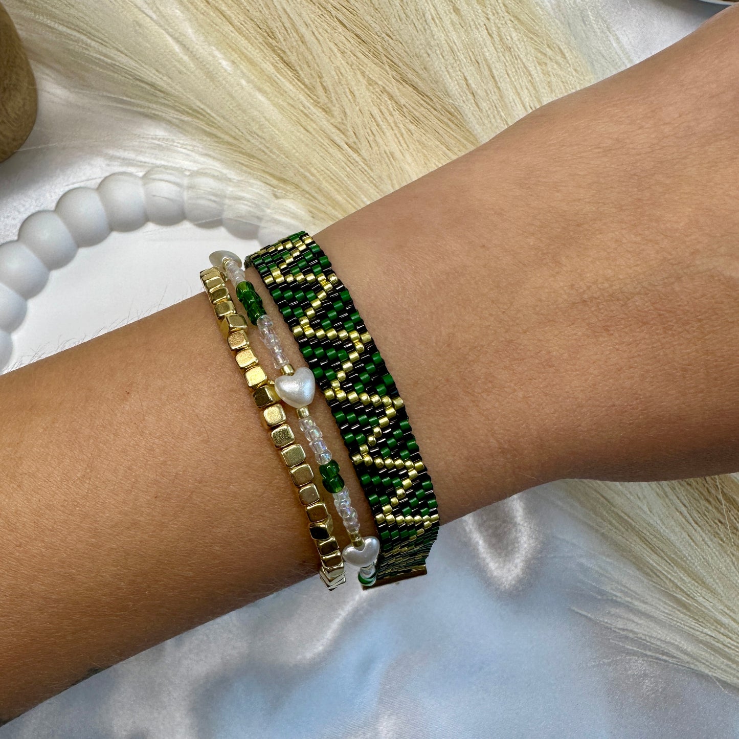 Golden Zigzag Bracelet