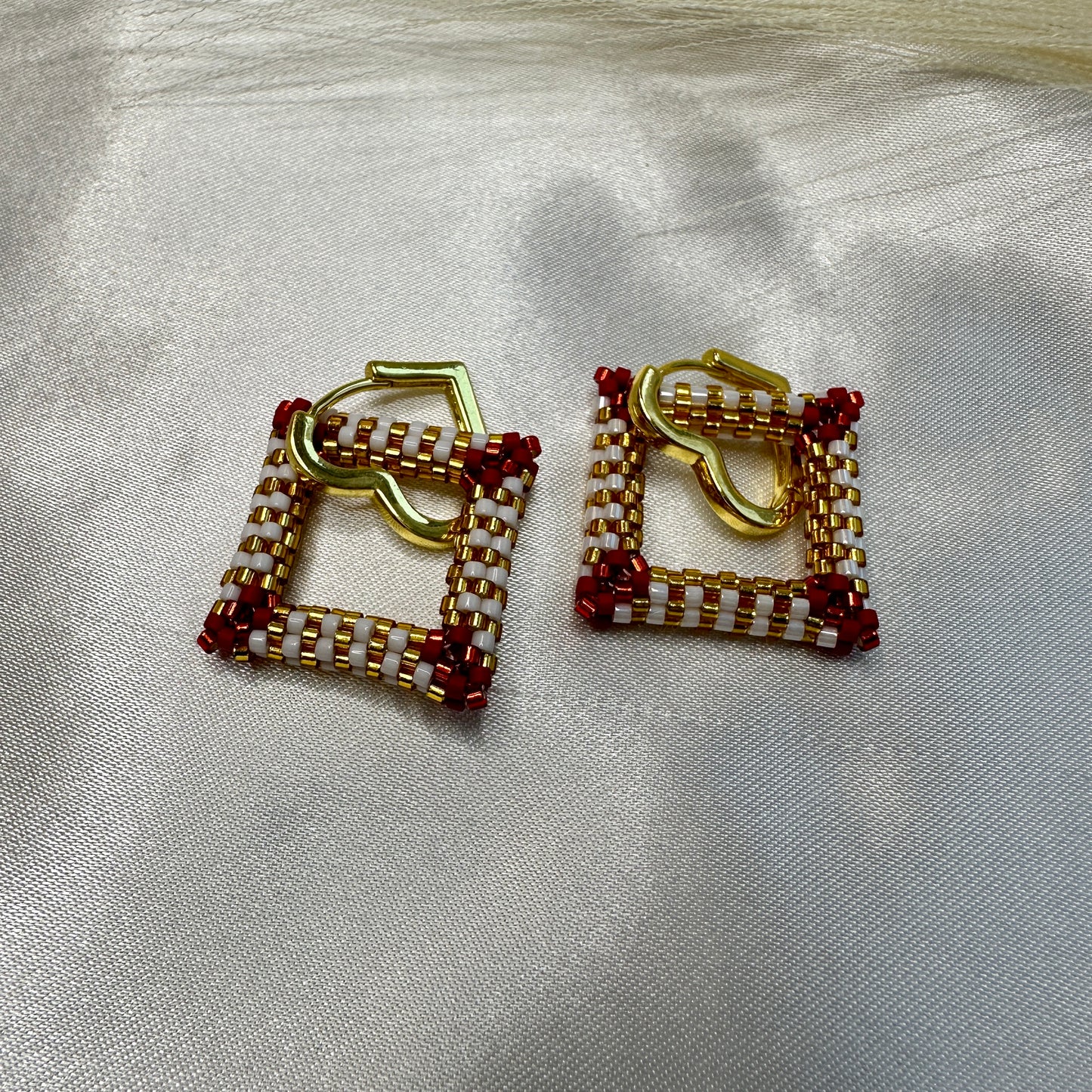 Handmade Square Earrings