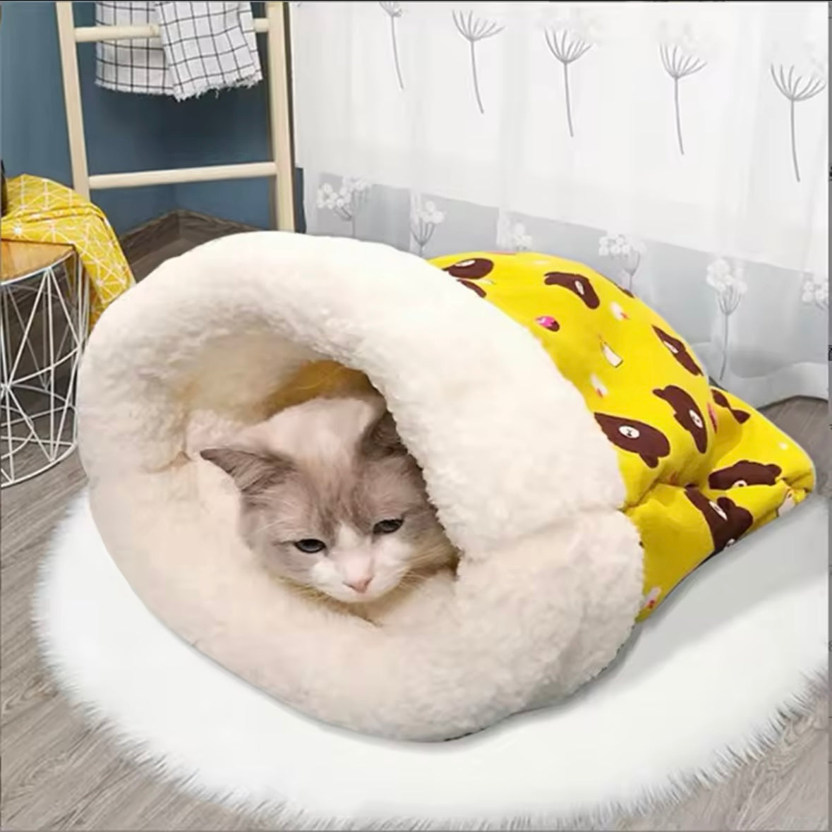 Winter Cat Sleeping Bag