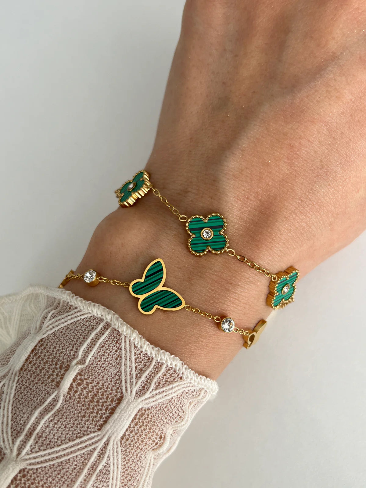 ANGELIC CLOVER BRACELET