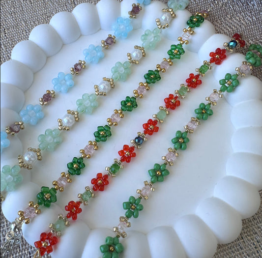 Flower Bracelets