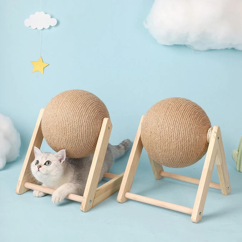 "ScratchBall" The Ultimate Cat Scratcher