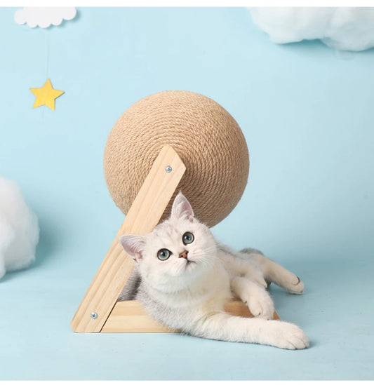 "ScratchBall" The Ultimate Cat Scratcher