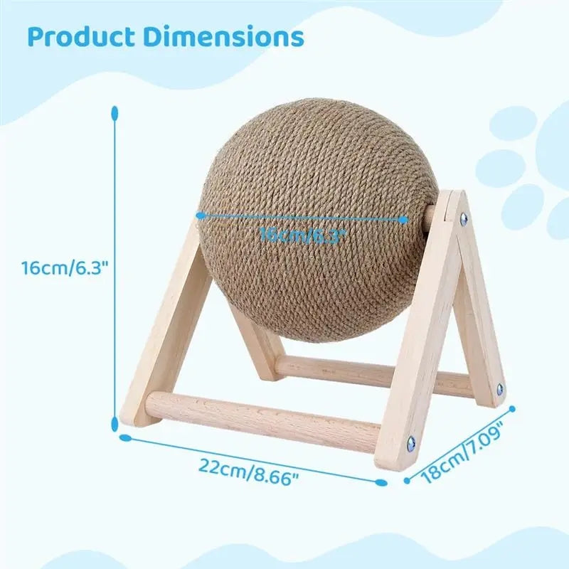 "ScratchBall" The Ultimate Cat Scratcher