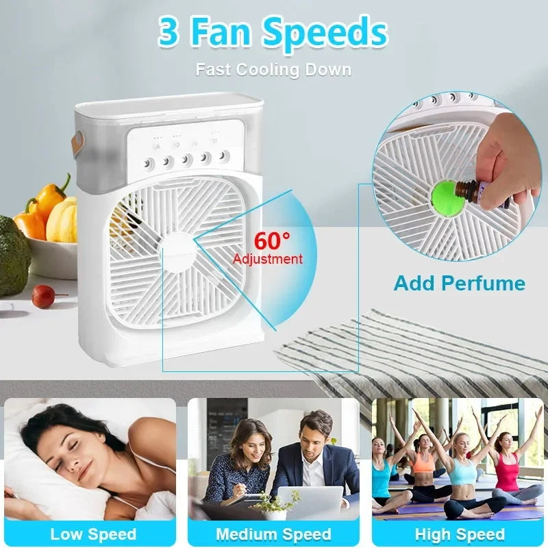 Aqua Breeze™ Portable Humidifier Fan AIr Conditioner